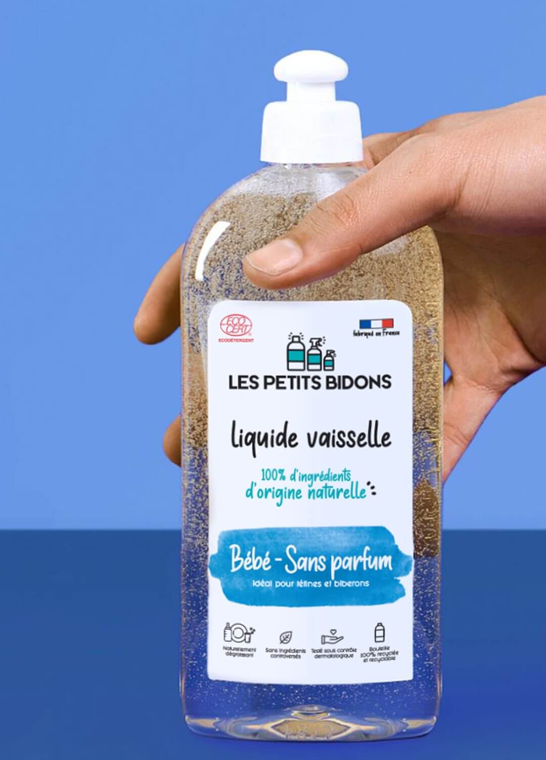 Liquide Vaisselle Sans Parfum pour Bébé - Les Petits Bidons
